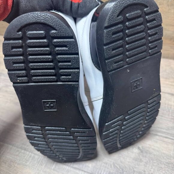 Dr. Martens Jemima Aunt Sally White/Black Leather Chukka Boot Women's Size 8 - Picture 4 of 7